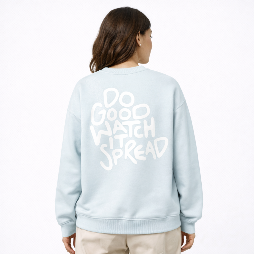 OVERSIZED 'WATCH IT SPREAD' CREWNECK