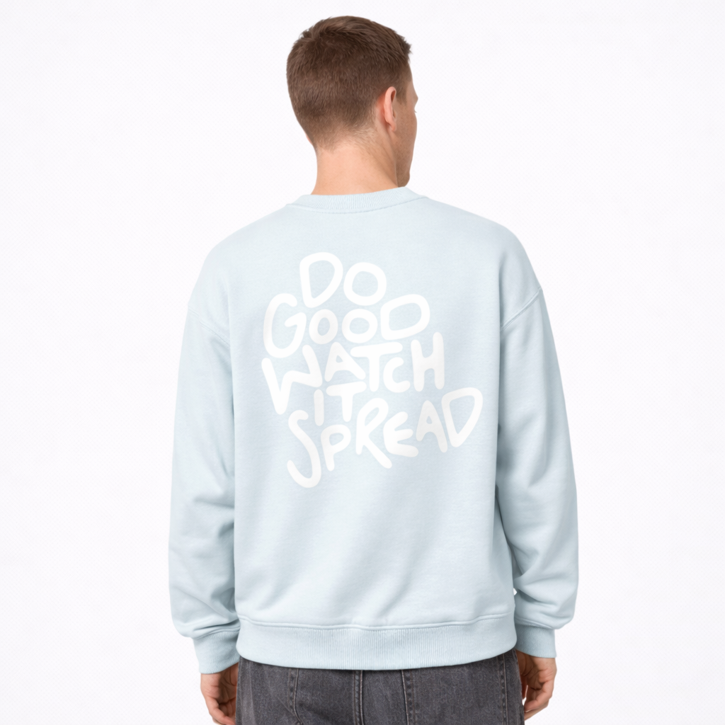 OVERSIZED 'WATCH IT SPREAD' CREWNECK